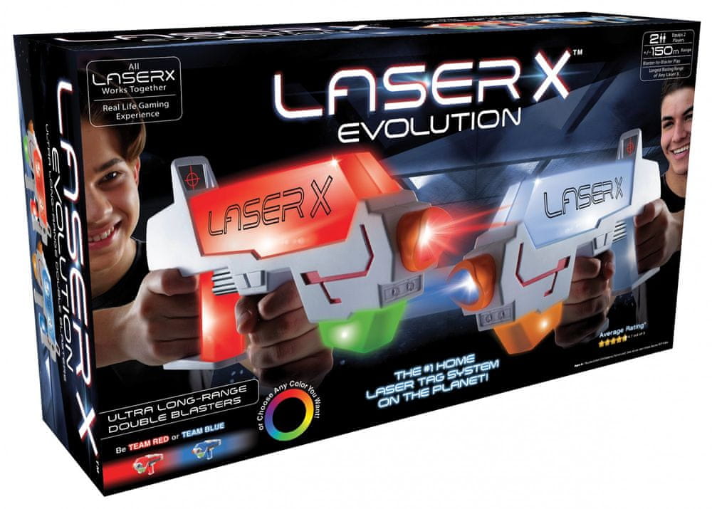 Laser X Range evolution sada pre 2 hráčov